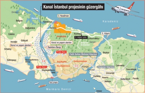 Kanal İstanbul'da çalışmalar başlıyor!