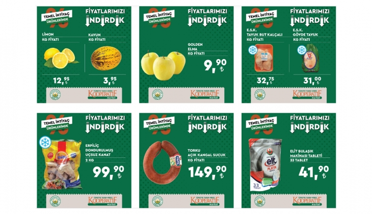  Tarım Kredi de şekerden pirince onlarca üründe dev indirim! 2 Ekim 2022 fiyat listesi...