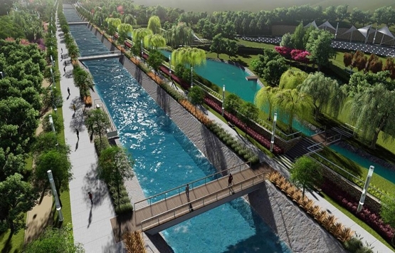 Düzce de yeni millet bahçesi için çalışmalar başladı!