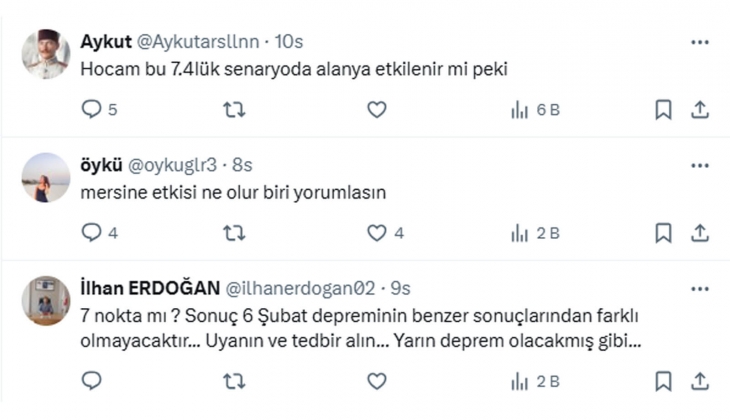 Deprem araştırmacısı Baturhan Öğüt ten Antalya uyarısı: Sismik boşluk var, 7.4 büyüklüğünde deprem üretebilir!