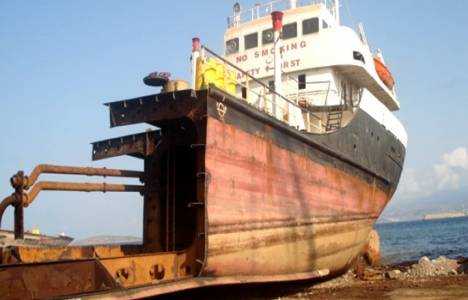 Hurda gemilerden ekonomiye 38 milyon lira katkı sağlandı!
