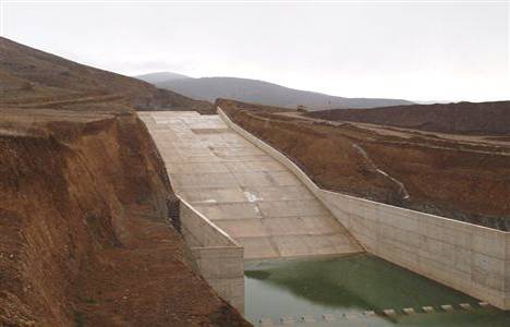 Sadak Barajı'nda su tutulmaya başlandı!