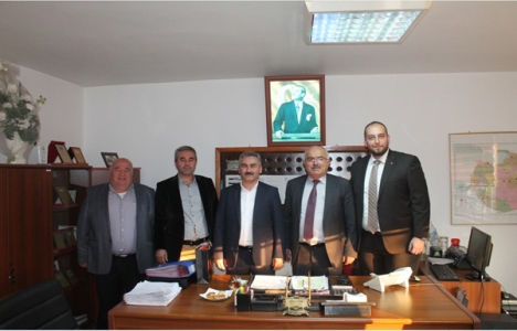 Gemlikli müteahhitler Buski'yi ziyaret etti!