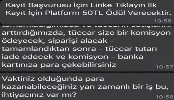 WhatsApp kullanıcıları dikkat! Sakın bu mesaja tıklamayın! Dolandırıcılar iş başında