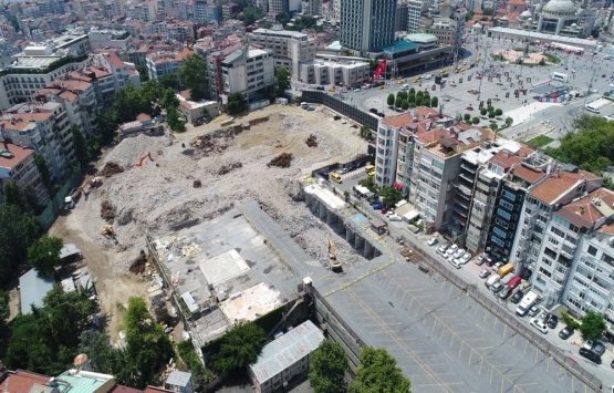 AKM nin inşaatı durdu mu?