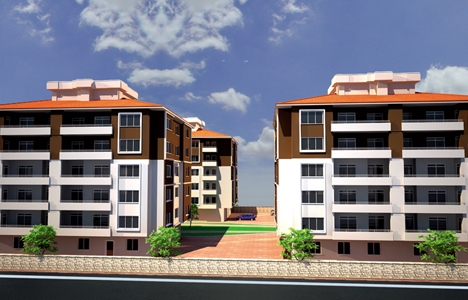 Gaziantep Çağan Konutları' nda fiyatlar 145 bin TL' den başlıyor!