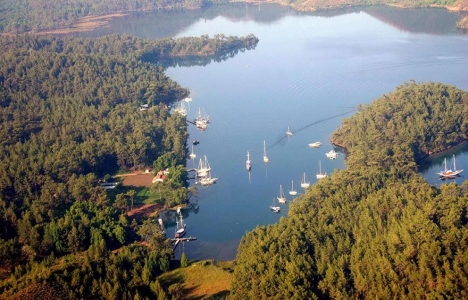 Marmaris'teki Okluk Koyu’na marina inşa ediliyor!