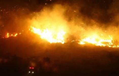 İzmir'de terk edilmiş evde yangın çıktı!