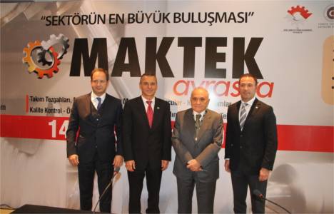 MAKTEK Avrasya 2014 Fuarı 14-19 Ekim tarihleri arasında düzenlenecek!