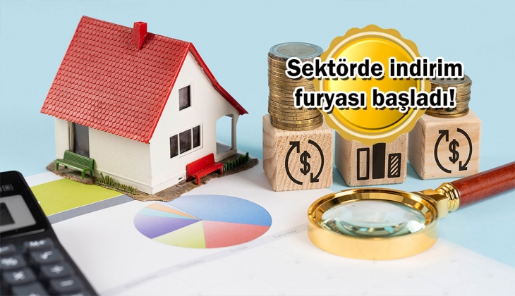 Emlak sektöründe indirimler havada uçuşuyor! 