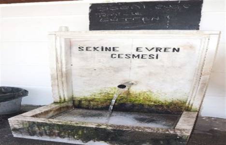 Marmaris'te bulunan Sekine Evren Çeşmesi'nin ismi değiştirildi!