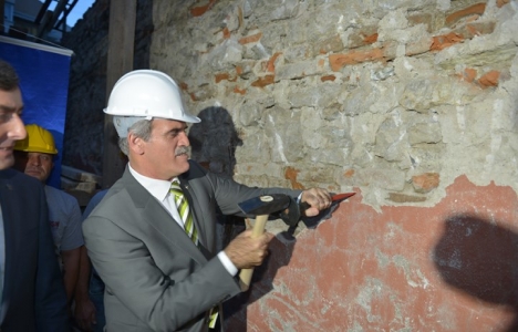 Gemlik'te 500 yıllık Balık Pazarı Hamamı onarılıyor!