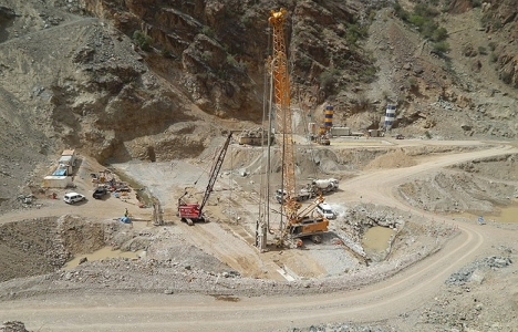 Yusufeli Barajı'nın inşaatı devam ediyor!