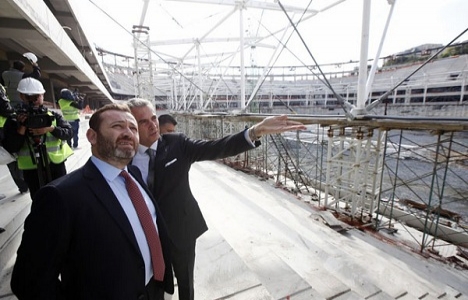 Beşiktaş Vodafone Arena inşaatında son durum!