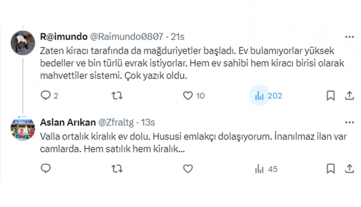 Yüzde 25 ile oturan kiracılara tepki: Kira tespit davası ile yanınıza kar kalmayacak farkını vereceksiniz! 