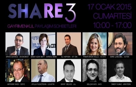 Gayrimenkul sektörünün deneyimli isimleri SHARE’de!