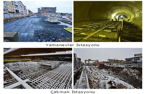 Üsküdar-Ümraniye-Çekmeköy metrosundan son fotoğraflar!