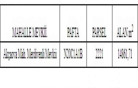Muğla Menteşe Belediyesi nden 3.8 milyon TL ye satılık arsa!