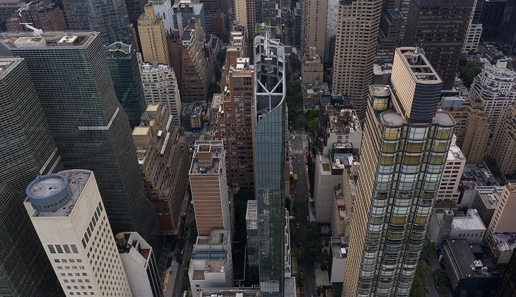 Dünya nın en ince gökdeleninin yapımı tamamlandı! 