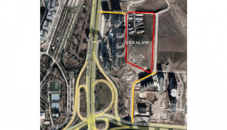 Yeşil Deniz Life Kooperatifi ve Çatkaya Gayrimenkul ün Ankara daki arsasına 1021 konutluk yeni proje geliyor!