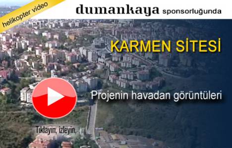 Karmen Sitesi Çengelköy'ün havadan videosu!