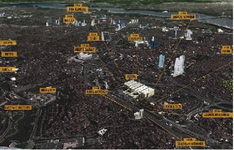 Mari Rezidans Kağıthane vaziyet planı!