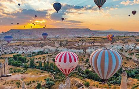  Dünya turizmcileri Kapadokya'da buluştu!