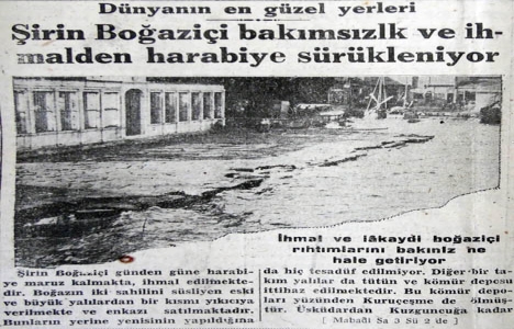 1929 yılında Boğaziçi harap oluyormuş!
