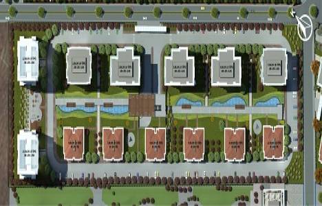 Emlak Konut Bahçekent vaziyet planı!