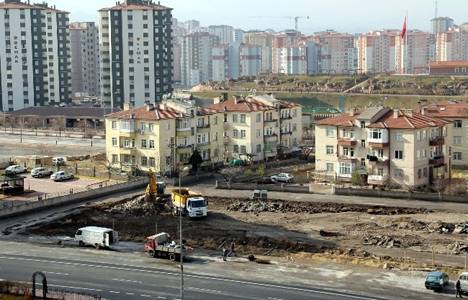 Talas'ın eski şantiyesi park oluyor!