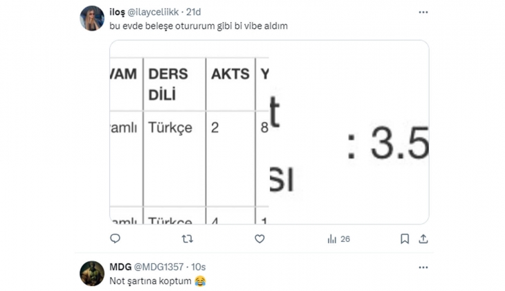 Göreni hayrete düşüren kiralık ev ilanı: Açıköğretim öğrencileri kabul edilmeyecek, BB ve üzeri not şartı aranacak!