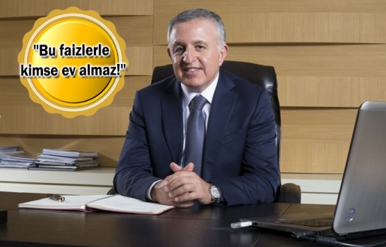 Konut kredisi faizleri 9 puan düşürülmeli!