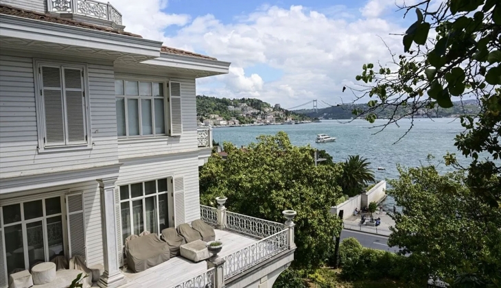 TMSF, Koza-İpek Holding in Bebek teki yalısını satışa çıkardı! 