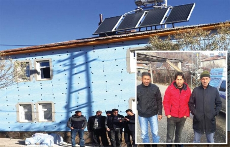 Bingöl Yenibaşlar köyünde evlere dış yalıtım yapılıyor!