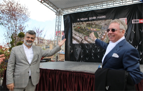 Şanlıurfa 11 Nisan Şehir Parkı nın temeli atıldı!
