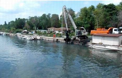 Haliç ve Kurbağalıdere den 47 ton çamur çıkarıldı!