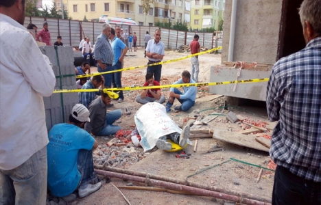 Zonguldak'ta inşaattan düşen işçi hayatını kaybetti!