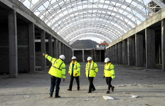 Isparta Şehirlerarası Terminal in kaba inşaatı bitti!