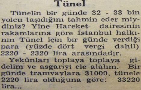 1947 yılında İstanbul halkı toplu taşıma araçlarına bir günde 126.570 lira veriyormuş!