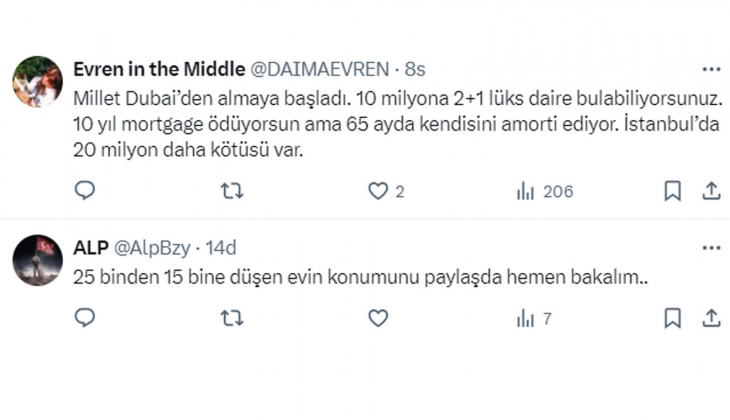 Konut alan da kiralayan da kalmadı: 6 ay önce 25 bin TL olan ev, şimdi 15 bin TL ye düştü!