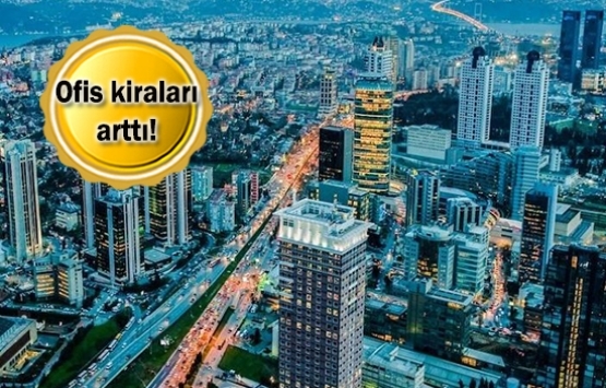 A sınıfı ofis binalarındaki kira ortalaması 24,1 dolar!