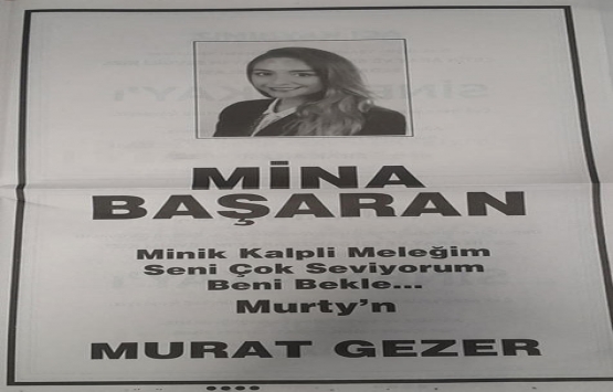 Mina Başaran ın nişanlısı Murat Gezer mezarlığa güller bıraktı!