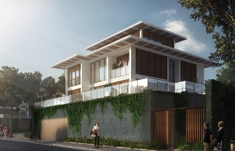 İstanbul daki 13 bahçeli konut projesi!