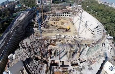 Vodafone Arena inşaatının son hali!