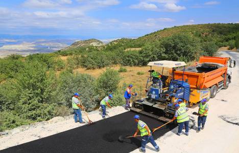 Eskişehir yol yapım ve onarım çalışmaları sürüyor!