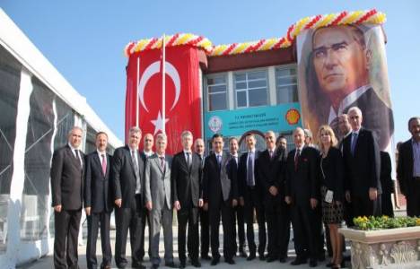 Shell, Kocaeli Derince'de engelli öğrencilere okul yaptı!