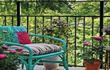 Balkonlar için dekorasyon önerileri!