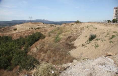 Bursa'daki hafriyat sahası yeşil alan ve parka dönüşecek!