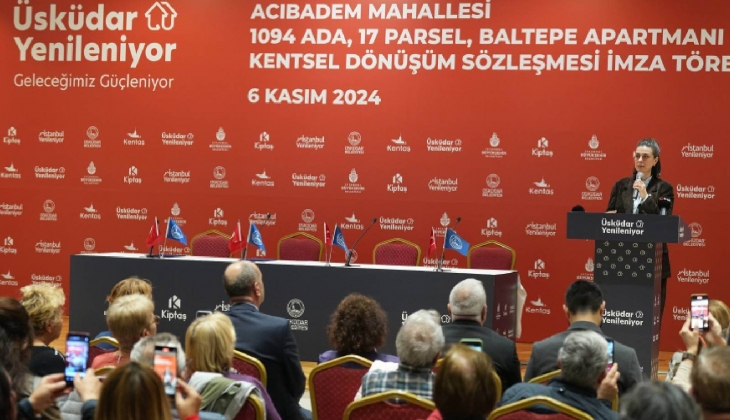 Üsküdar yenileniyor projesi kapsamında ilk kentsel dönüşüm çalışması başladı!