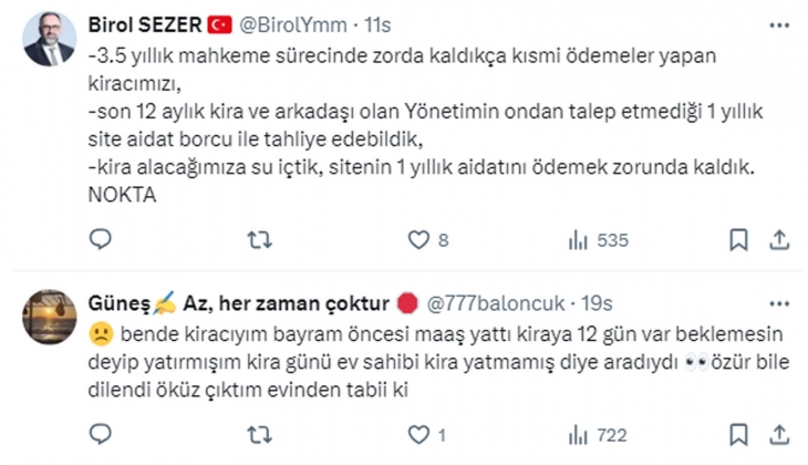 2.5 yıldır kirasını alamayan ev sahibinden isyan: Bu sorunu çözecek bir mahkeme, bir hukukçumuz var mı?